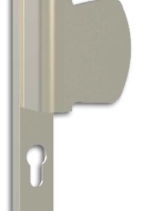 ASA TIRADOR C/ ESCUDO MOD DALI 85MM ANOD PLATA