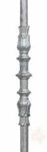 BALAUSTRE ALUMINIO MODELO TUPILAN 700MM CRUDO