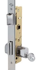 CERRADURA 1 PUNTO CVL E 23MM CILINDRO OVALADO