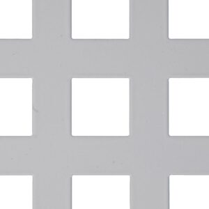 CHAPA 2000X1000X1 5 SQUARE 20X20 BLANCO 2C