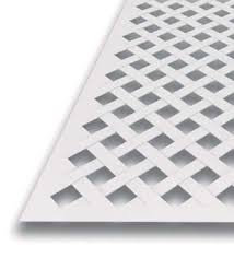 CHAPA 2000X1000X1 5 TRENZADA 30X30 ANOD PLATA 2C