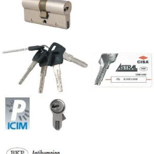 CILINDRO SEGURIDAD CISA ASTRAL S 30/50 LEVA LARGA