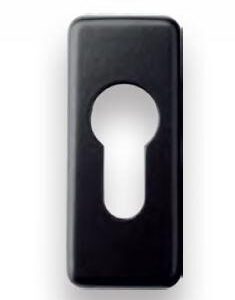 EMBELLECEDOR CILINDRO ALUMINIO RECTANGULAR NEGRO