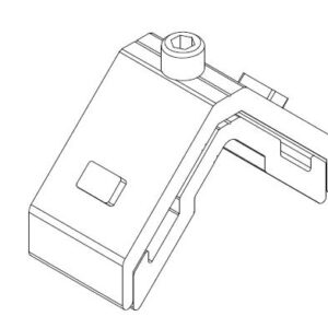ESCUADRA HOJA PUERTA EXL-55 TETON CUADRADO  120UD 