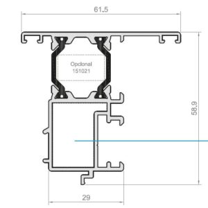 INVERSOR EXL-55 LACADO BLANCO[6 35 MTS]