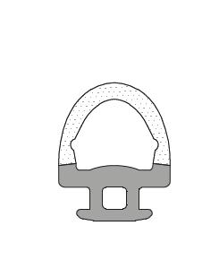 JUNTA EPDM INTERIOR ESPONJOSA HOJA EXL-55 [300MTS]
