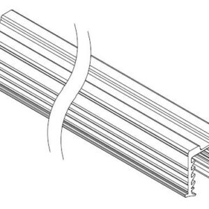 JUNTA EPDM PASAMANO GLASS RAIL VIDRIO 8 8 [50M]