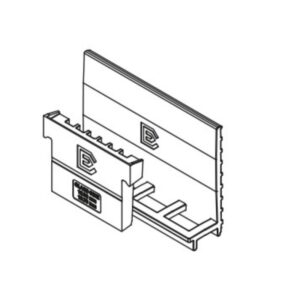 KIT ACRI VIDRIO 8 8 GLASS RAIL PRO B 20UND