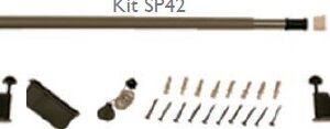 KIT MOSQUITERA ENROLLABLE CABEZAL R33 BLANCO