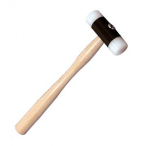 MARTILLO NYLON 35 MM CON MANGO MADERA