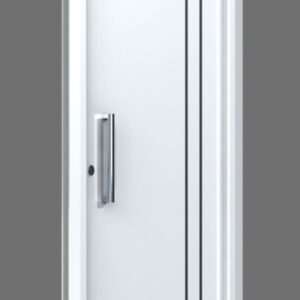 PANEL MODELO GARAJONAY 3 ANOD  NEGRO 2000X800X19