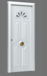 PANEL MODELO P14 1VD 2000X800X21 ANODIZADO PLATA