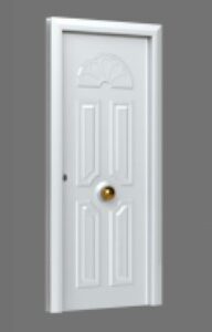 PANEL MODELO P14 2000X800X19 MARRON PALMA
