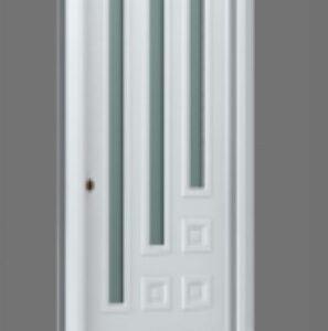 PANEL MODELO P29 3VD 2000X800X19 ANOD  PLATA