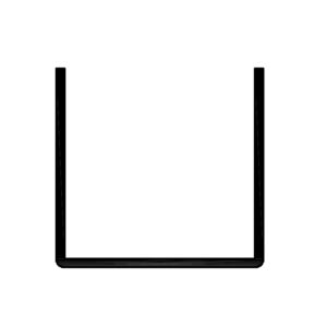 PERFIL U 30X30X30X2MM LACADO BLANCO [6 35 MTS]