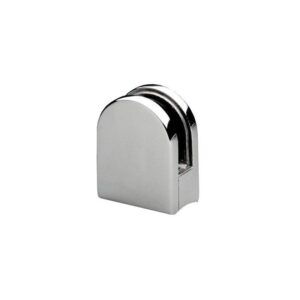 PINZA P/VIDRIO BARANDILLA  BASE REDONDA  INOX 316