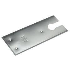 PLACA INOXIDABLE CIERRAPUERTA DORMA BTS 65