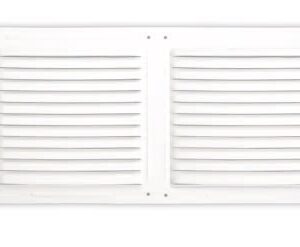 REJILLA VENTILACION ALUMINIO 300X150 BLANCO 2 CARA