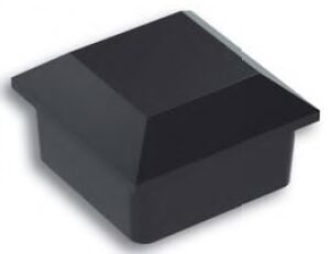 REMATE PIRAMIDE 70X70 PLANA ALUMINIO NEGRO