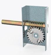 ROTOR PLUS DUBRAL  INOX  POMO BLANCO IZQUIERDO