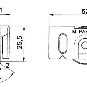RUEDA S/9051 ALUM/BOLAS  ALCAR PEQ  T-25/20