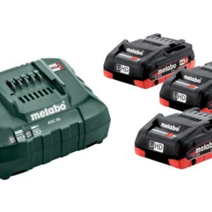 SET BÁSICO 3 BATER  X LIHD 4 0 AH - CARGADOR ASC55