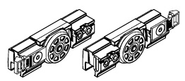 SET CARROS LEVOLAN GEZE 60 KG  CRISTAL DE 8-12MM 