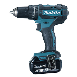 TALADRO COMBINADO MAKITA 18V 4 0AH LITIO 13MM