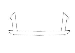 TAPA RIGIDA OPAL BARAND  GLASS RAIL”LED”  6 35M 