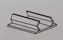 TAPON 40X20 PARA REF 1060-P ANODIZADO PLATA 