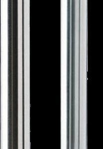 TIRADOR INOX 304 MHA REDONDO 25 mm 420MM INTERIOR