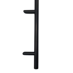 TIRADOR INOX TORREÓN DESPLAZADO 500XØ32MM L NEGRO