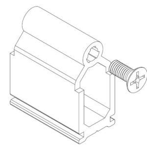 TOPE DE TRAVESAÑO PUERTA CERRADO EXL-55  200UD 